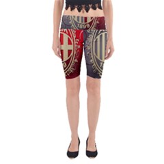 Ac Milan Yoga Cropped Leggings from ArtsNow.com