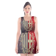 Scoop Neck Skater Dress 