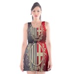 Ac Milan Scoop Neck Skater Dress