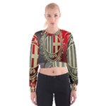 Ac Milan Women s Cropped Sweatshirt