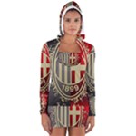 Ac Milan Women s Long Sleeve Hooded T-shirt