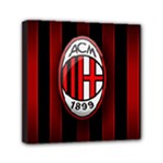 Ac Milan Logo Mini Canvas 6  x 6  (Stretched)