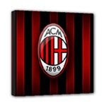 Ac Milan Logo Mini Canvas 8  x 8  (Stretched)