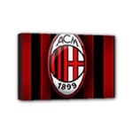 Ac Milan Logo Mini Canvas 6  x 4  (Stretched)