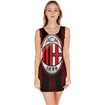Ac Milan Logo Bodycon Dress