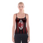 Ac Milan Logo Spaghetti Strap Top