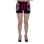Ac Milan Logo Skinny Shorts