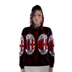 Ac Milan Logo Hooded Wind Breaker (Women)