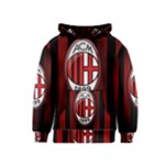 Ac Milan Logo Kids  Pullover Hoodie