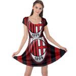 Ac Milan Logo Cap Sleeve Dress