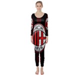 Ac Milan Logo Long Sleeve Catsuit