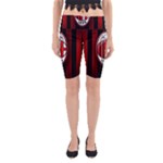 Ac Milan Logo Yoga Cropped Leggings