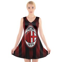 V-Neck Sleeveless Dress 