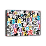 Alpha Pattern Mini Canvas 7  x 5  (Stretched)