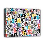Alpha Pattern Deluxe Canvas 16  x 12  (Stretched) 