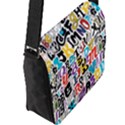 Flap Closure Messenger Bag (L) 