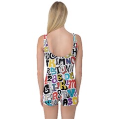 One Piece Boyleg Swimsuit 