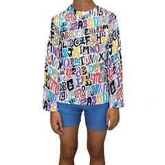 Kids  Long Sleeve Swimwear 