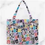 Alpha Pattern Mini Tote Bag