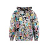 Alpha Pattern Kids  Pullover Hoodie