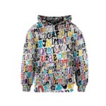 Alpha Pattern Kids  Zipper Hoodie