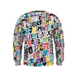 Alpha Pattern Kids  Sweatshirt