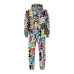 Alpha Pattern Hooded Jumpsuit (Kids)