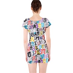 Short Sleeve Bodycon Dress Back Short Sleeve Bodycon Dress Back
