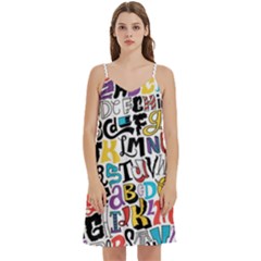 Mini Camis Dress With Pockets 