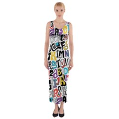 Fitted Maxi Dress 