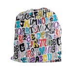Alpha Pattern Drawstring Pouch (XXL)