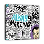 Always Making Pattern Mini Canvas 8  x 8  (Stretched)