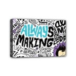 Always Making Pattern Mini Canvas 6  x 4  (Stretched)