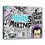 Always Making Pattern Canvas 20  x 16  (Stretched)