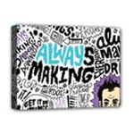 Always Making Pattern Deluxe Canvas 16  x 12  (Stretched) 