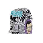 Always Making Pattern Drawstring Pouch (Large)