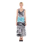 Always Making Pattern Full Print Maxi Dress