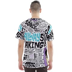 Men s Sport Mesh T-Shirt Back