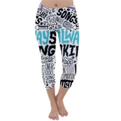 Capri Winter Leggings Front Capri Winter Leggings Front