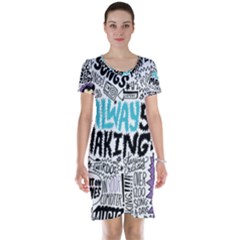 Short Sleeve Nightdress 