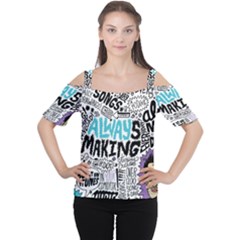 Cutout Shoulder T-Shirt 