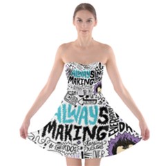 Strapless Bra Top Dress 