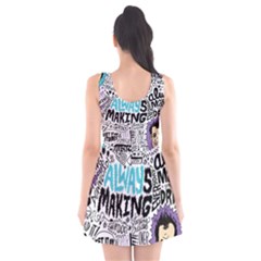 Scoop Neck Skater Dress 