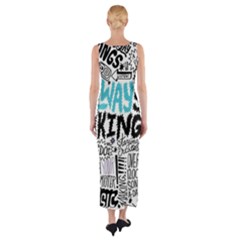 Fitted Maxi Dress 