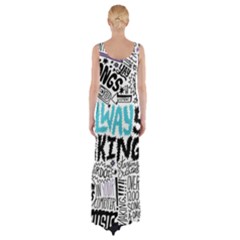 Thigh Split Maxi Dress 