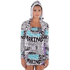 Long Sleeve Hooded T-shirt 