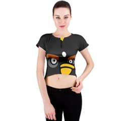 Crew Neck Crop Top 
