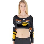 Angry Birds Long Sleeve Crop Top (Tight Fit)