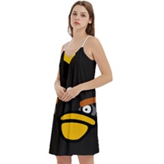 Mini Camis Dress With Pockets 