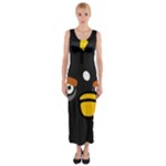 Angry Birds Fitted Maxi Dress